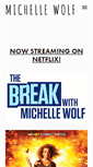 Mobile Screenshot of michelleisawolf.com
